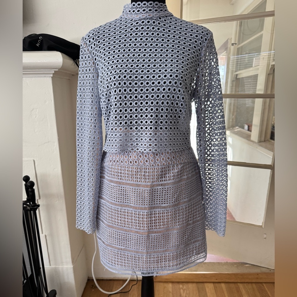 KEEPSAKE the Label Sweet Nothing Long Sleeve Top and Skirt Set-NWT
